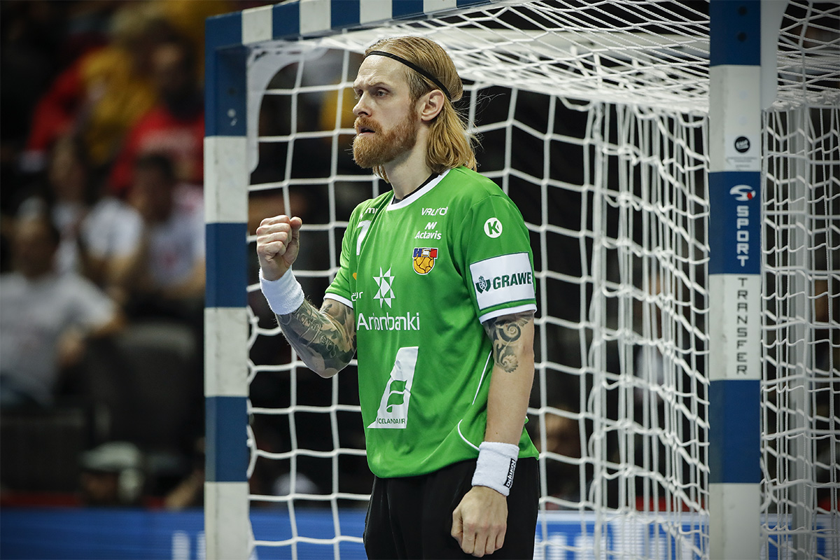 Islandija je premagala Švedsko tudi na krilih vratarjev. Foto: Uroš Hočevar